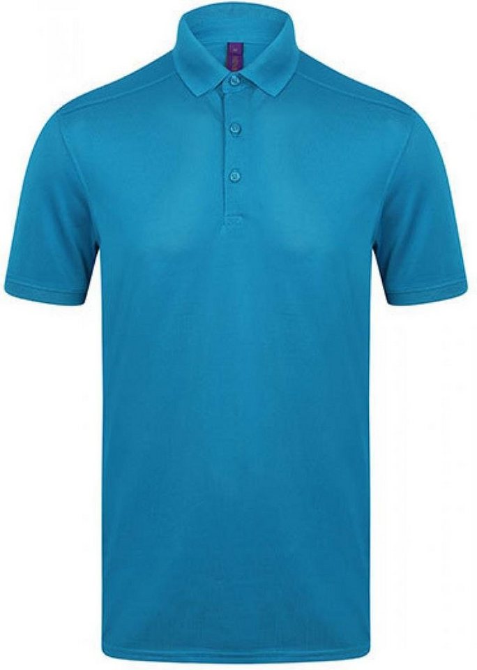 Henbury Poloshirt Herren Stretch Polo Shirt + Wick Finish von Henbury