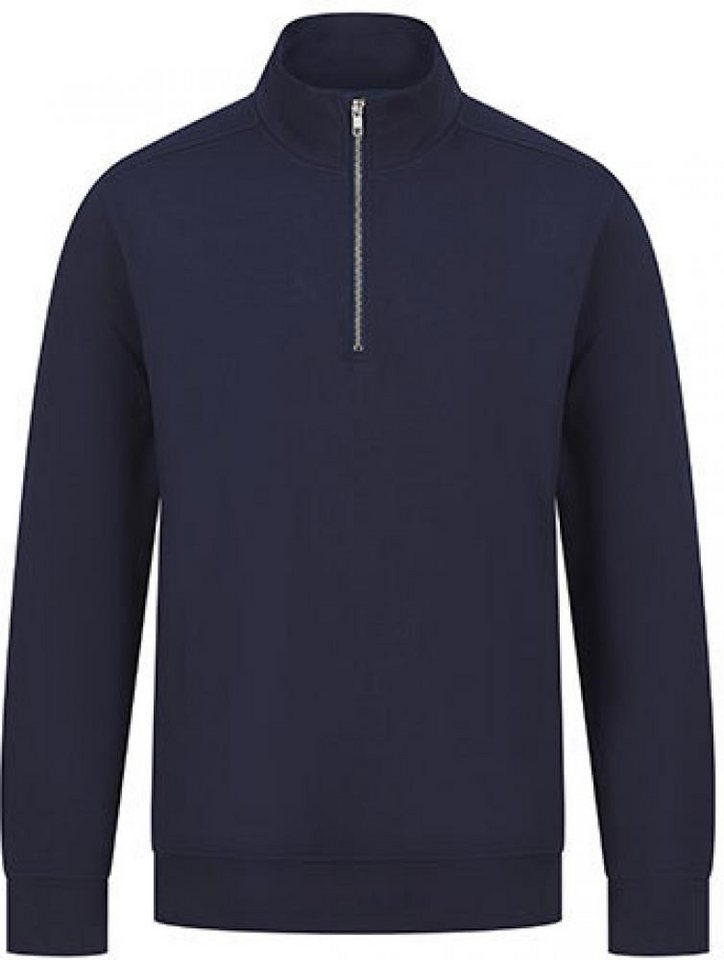 Henbury Sweatshirt Unisex Sustainable 1/4 Zip Sweatshirt Unisex Pullover von Henbury