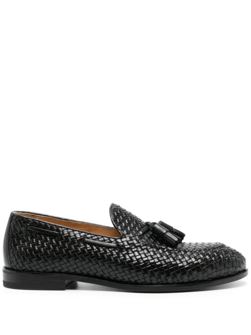 Henderson Baracco Gewebte Loafer mit Quasten - Schwarz von Henderson Baracco