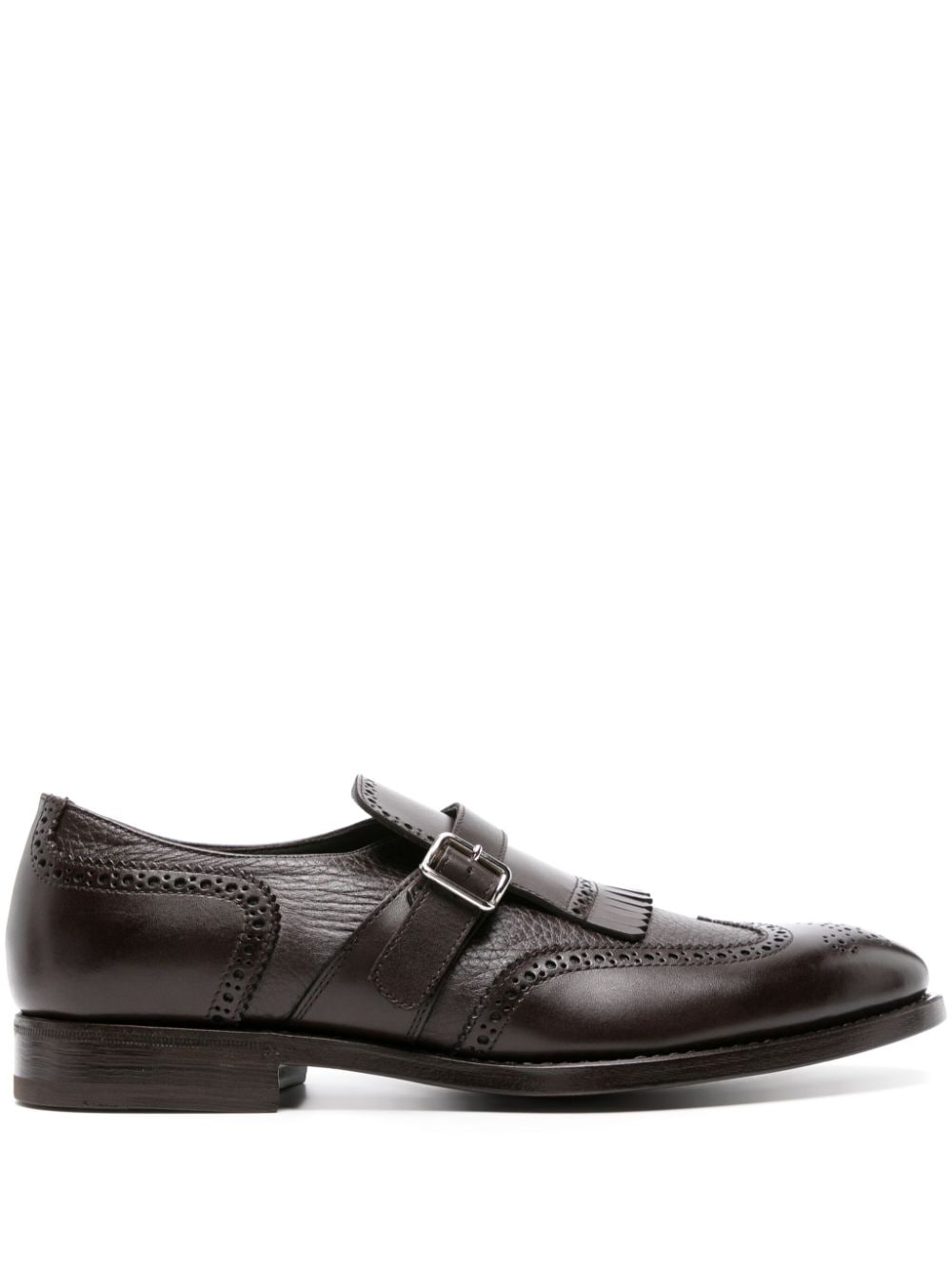 Henderson Baracco Monk-Schuhe mit Lochmusterdetail - Braun von Henderson Baracco