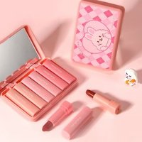 Heng Fang - Soft Rabbit Matte Lipstick Set Pink (1.5g x 6pcs) von Heng Fang