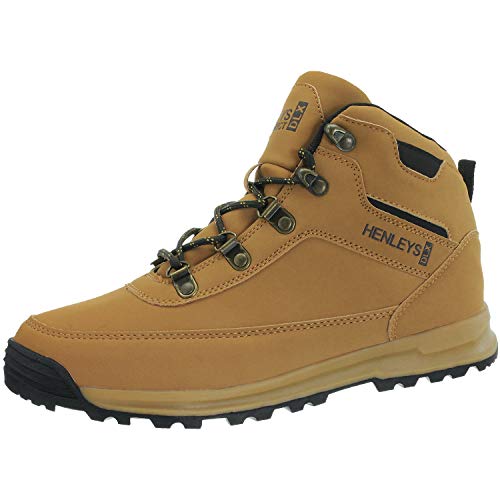 Henleys Travis Boot HTG00418 1000340 Herren Stiefel Braun 41 von Henleys