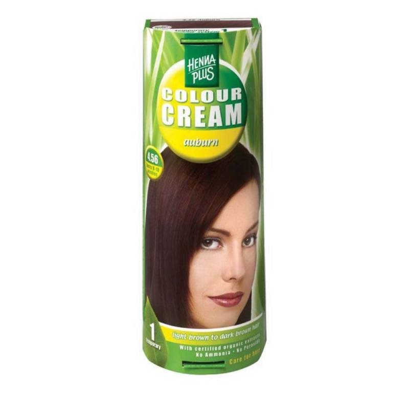 Henna Plus Haarfarbe Colour Cream - 4.56 Kastanie 60ml von Henna Plus