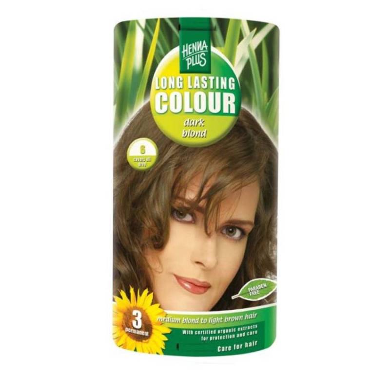 Henna Plus Haarfarbe Haarfarbe - Dark Blond 100ml von Henna Plus