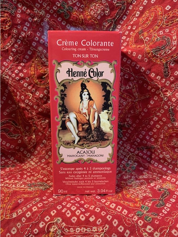 Henné Color Haartönung Henna Tönungscreme von Henné Color, gebrauchsfertig, Packung 90ml, Henna-Tönungscreme mit natürlichem Hennaextrakt Henné Color Haartönung Henna Tönungscreme von Henné Color, gebrauchsfertig, Packung 90ml, Henna-Tönungscreme mit natürlichem Hennaextrakt von Henné Color