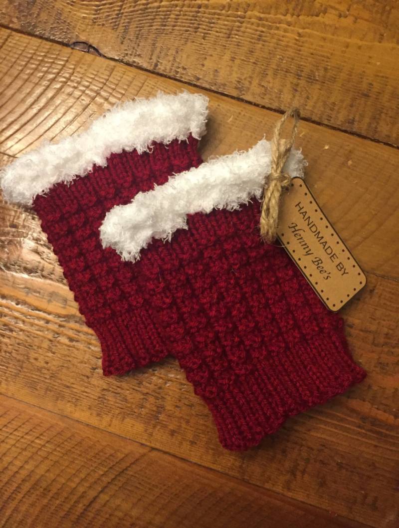 Nikolaus Strick-Stiefelbündchen Für Damen von HennyBees