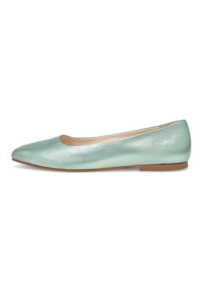 Henry Stevens Audrey B Businessschuh Ballerina Damen Halbschuhe Leder handgefertigt, Slipper von Henry Stevens