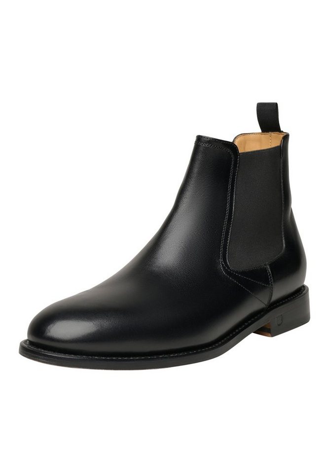 Henry Stevens Ella CB Businessschuh Schlupfboots Damen Chelsea Boots Leder handgefertigt, Stiefelette von Henry Stevens