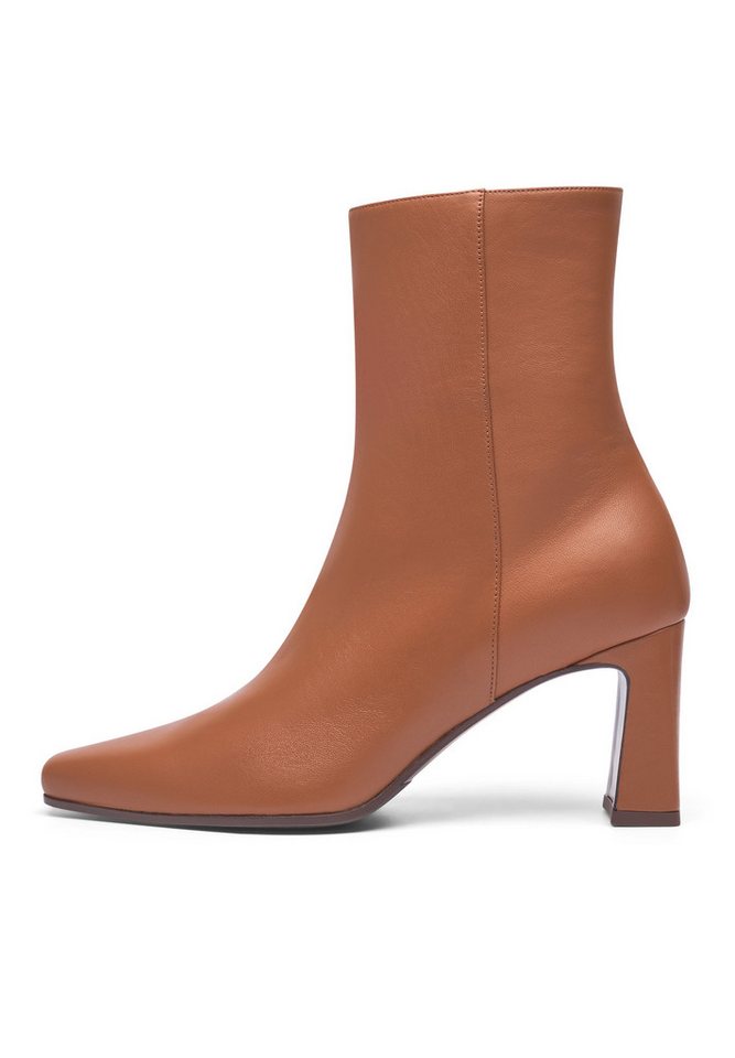 Henry Stevens Madison ZB70 Businessschuh Schlupfboots Damen Stiefelette mit Absatz handgefertigt, Lederschuhe von Henry Stevens