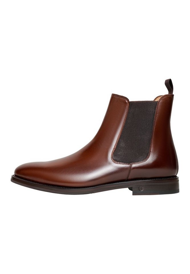 Henry Stevens Marshall CB Businessschuh Chelseaboots Herren Chelsea Boots Leder handgefertigt, Stiefelette von Henry Stevens