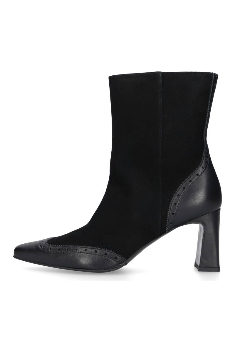 Henry Stevens Schlupfboots "Madison ZB70" Damen Stiefelette mit Absatz handgefertigt, Lederschuh von Henry Stevens