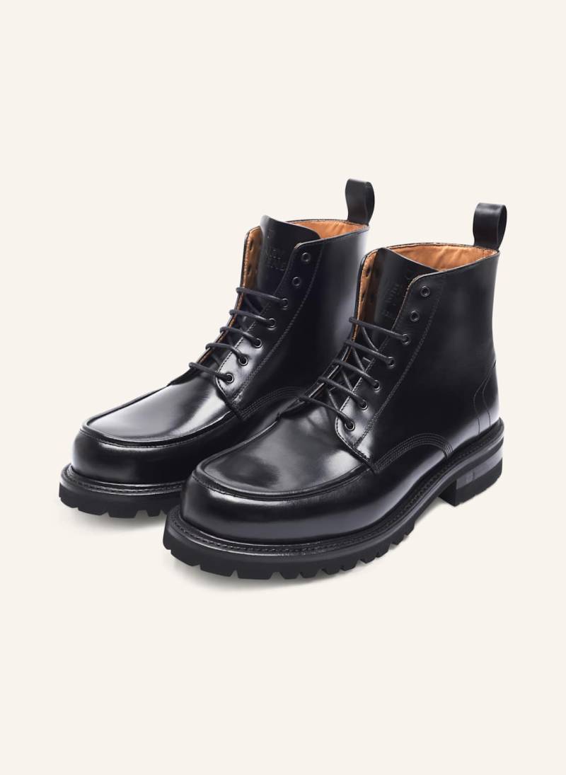 Henry Stevens Schnürboots Harry nb5 schwarz von Henry Stevens