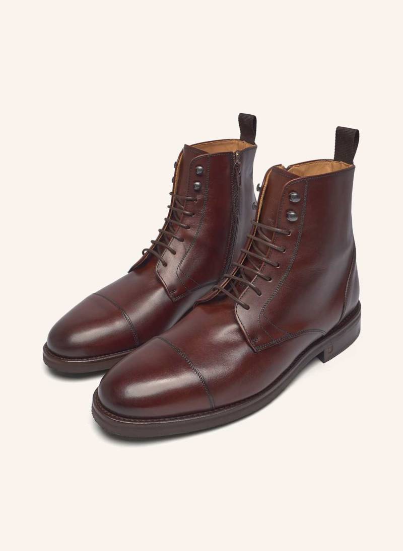 Henry Stevens Schnürboots Winston cdb2 braun von Henry Stevens