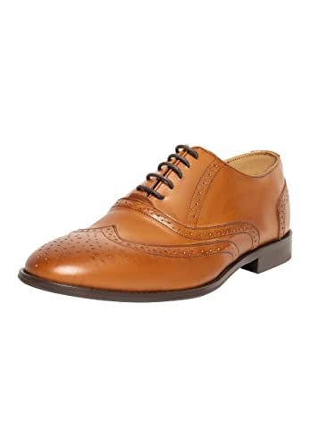 Henry Stevens Wallace FBO - Handgefertigter Full Brouge Oxford Schnürer Herrenschuh aus Leder | Businessschuh für Herren von Henry Stevens