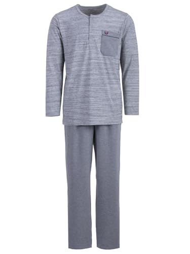 Henry Terre Herren Kuscheliger Hausanzug Langarm - Unifarben Set Baumwollmix M - 2XL, Farbe:grau, Größe:XL Henry Terre Herren Kuscheliger Hausanzug Langarm - Unifarben Set Baumwollmix M - 2XL, Farbe:grau, Größe:XL von Henry Terre