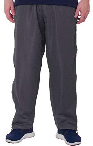 Henry Terre Herren Reha Sweat Hose Sporthose Durchgehender Reißverschluss, Farbe:anthrazit, Größe:M von Henry Terre