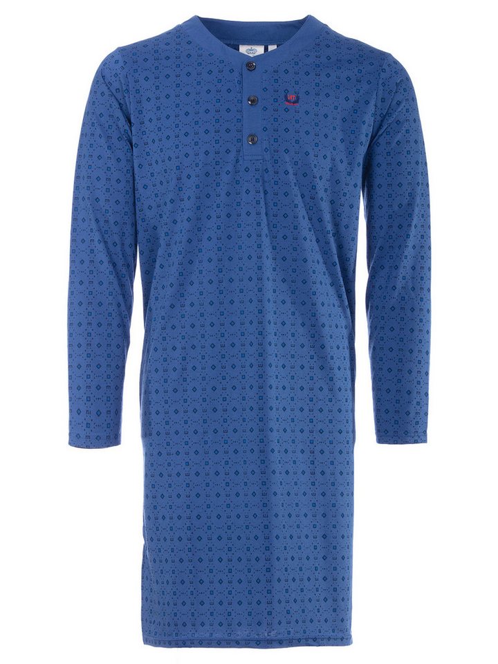 Henry Terre Nachthemd Nachthemd langarm - Leon Mosaik Design von Henry Terre