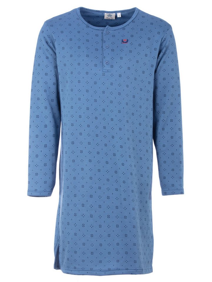 Henry Terre Nachthemd Thermo Nachthemd - Aaron mit Rautenmuster von Henry Terre