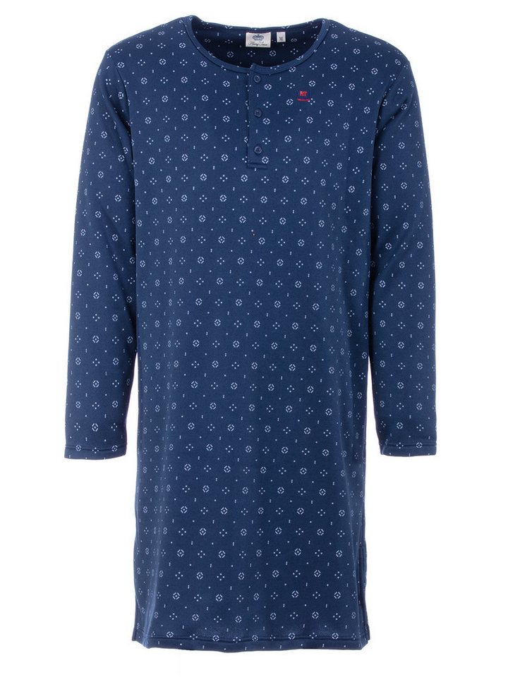 Henry Terre Nachthemd Thermo Nachthemd - Aaron mit Rautenmuster von Henry Terre