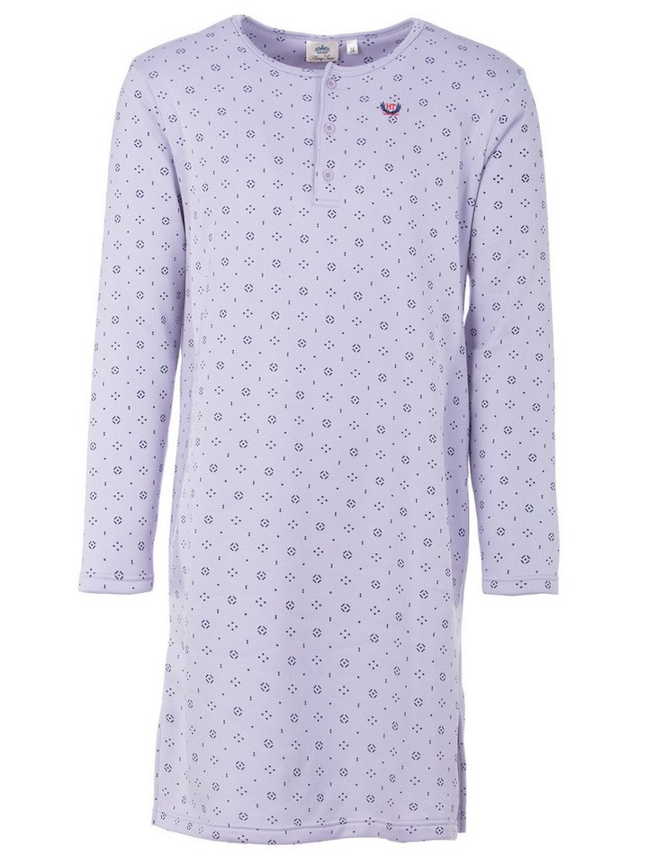 Henry Terre Nachthemd Thermo Nachthemd - Aaron mit Rautenmuster von Henry Terre