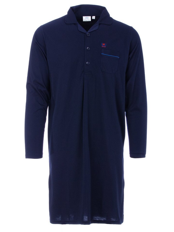 Henry Terre Nachthemd Nachthemd langarm - Gustav unifarben von Henry Terre