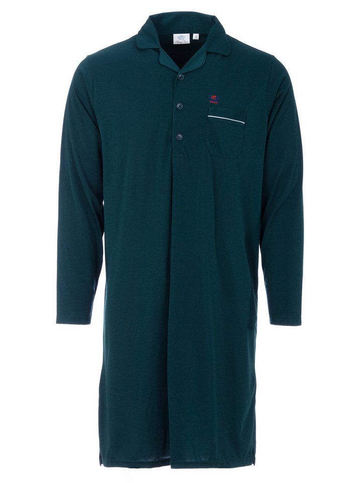 Henry Terre Nachthemd Nachthemd langarm - Gustav unifarben von Henry Terre