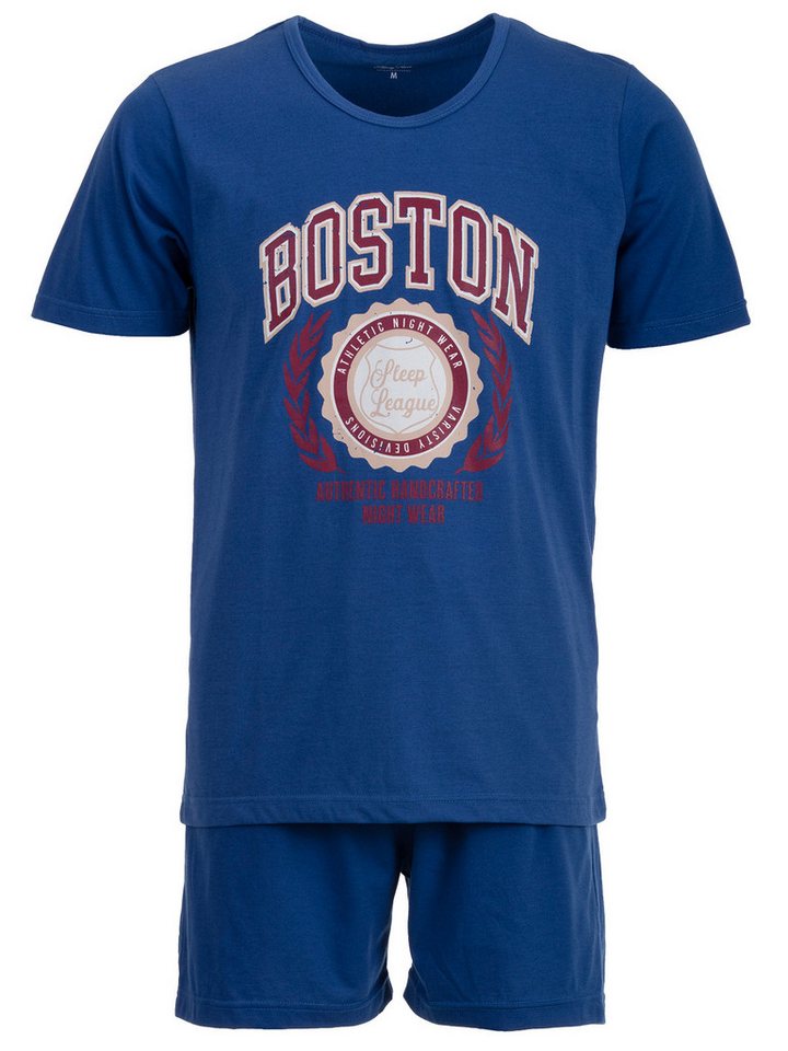 Henry Terre Schlafanzug Pyjama Set Shorty - Paul Boston von Henry Terre
