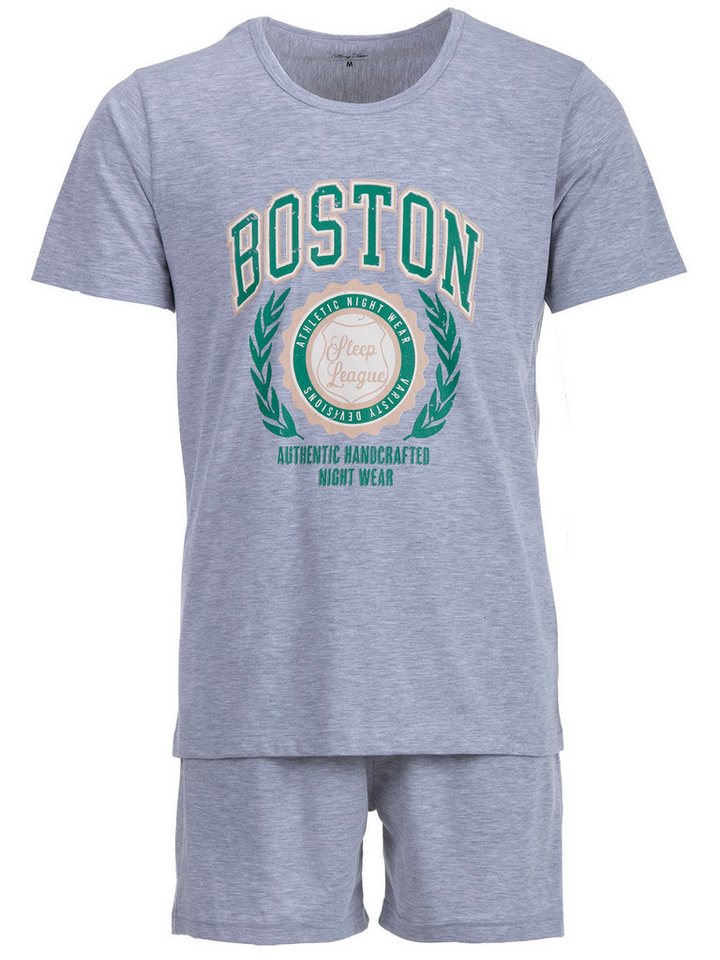 Henry Terre Schlafanzug Pyjama Set Shorty - Paul Boston von Henry Terre