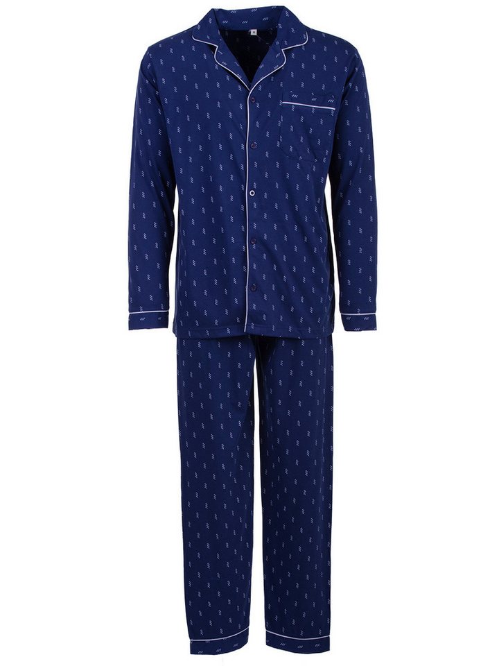 Henry Terre Schlafanzug Pyjama Set Langarm - Arrow von Henry Terre