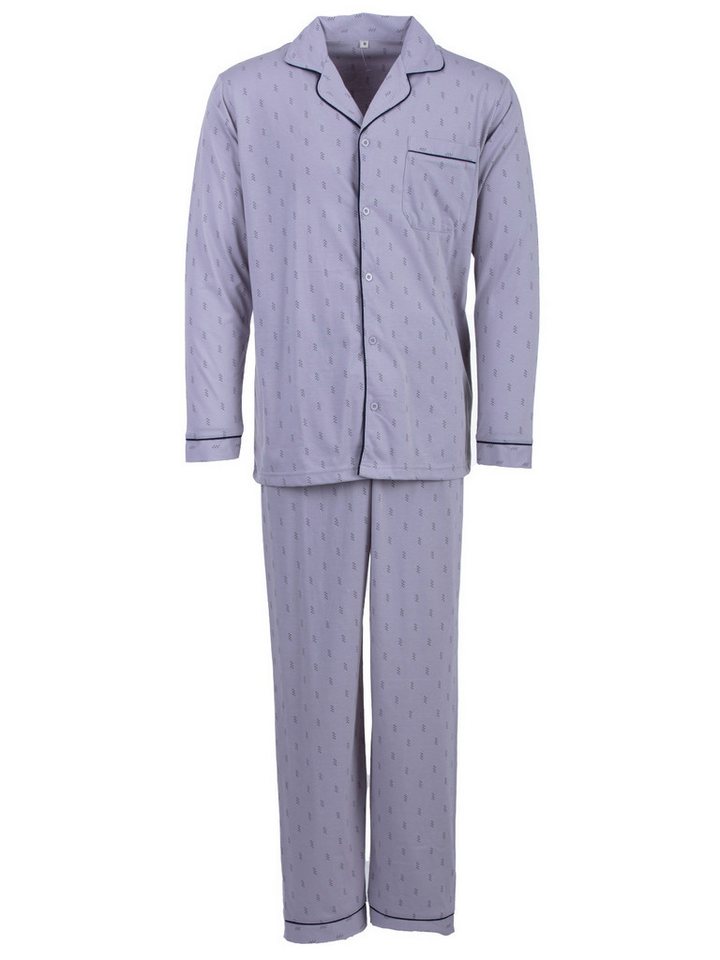 Henry Terre Schlafanzug Pyjama Set Langarm - Arrow von Henry Terre