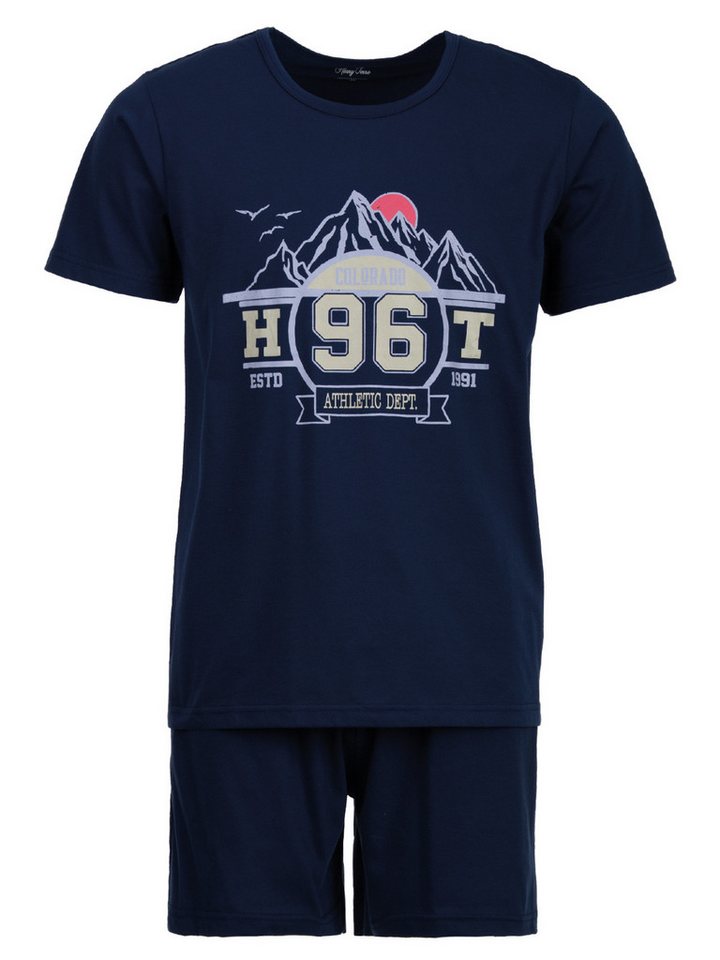 Henry Terre Schlafanzug Pyjama Set Shorty - Colorado 96 von Henry Terre