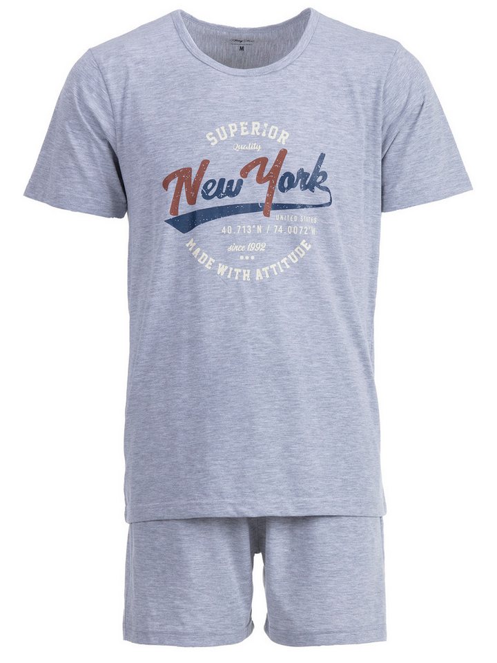 Henry Terre Schlafanzug Pyjama Set Shorty - Paul New York von Henry Terre