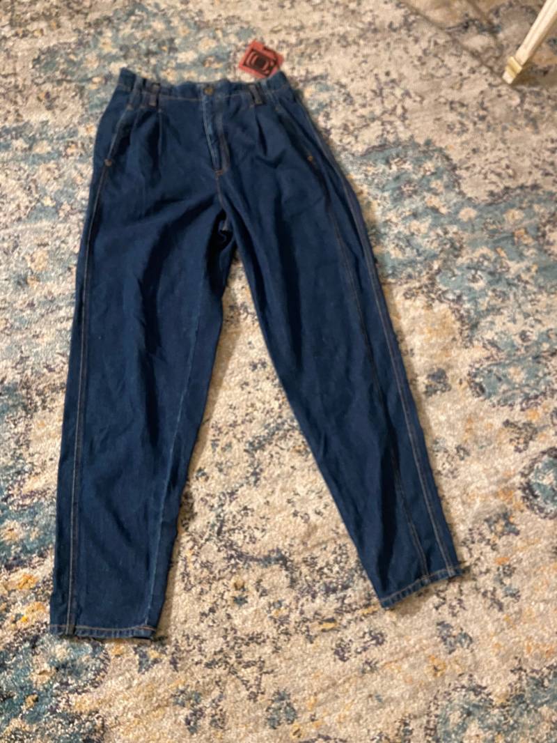 1980Er Jahre Vintage Company By Ellen Tracy Jeans Mit Hoher Taille Und Original-Tags Nie Getragen Größe 10 Moderne Medium Deadstock von HenryBurgess