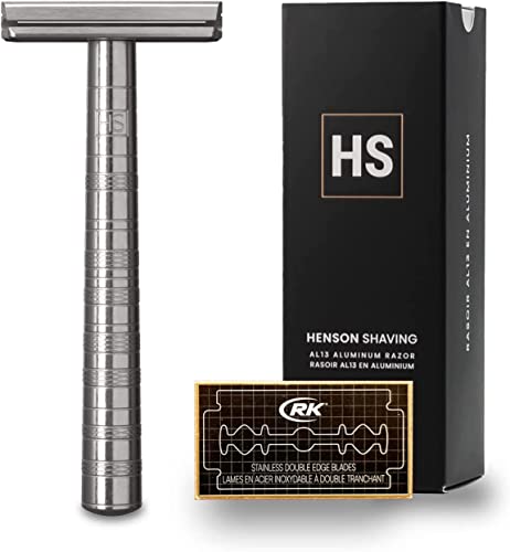 Henson Shaving 2.0 Medium Aluminum Classic Razor von Henson Shaving