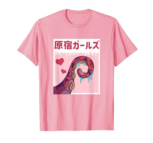 Anime Hentai Tentacles Pastel Gothic Lolita Harajuku Girls T-Shirt Anime Hentai Tentacles Pastel Gothic Lolita Harajuku Girls T-Shirt von Hentai 2.0: Anime / Vaporwave Designs 4 Harajuku