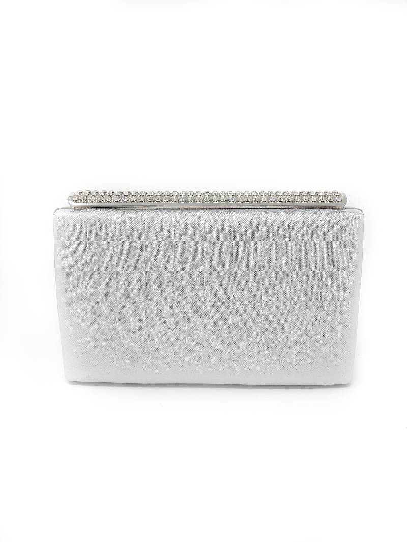 Clutch Silber Abend Clutch Silber Abend von HeraCouture