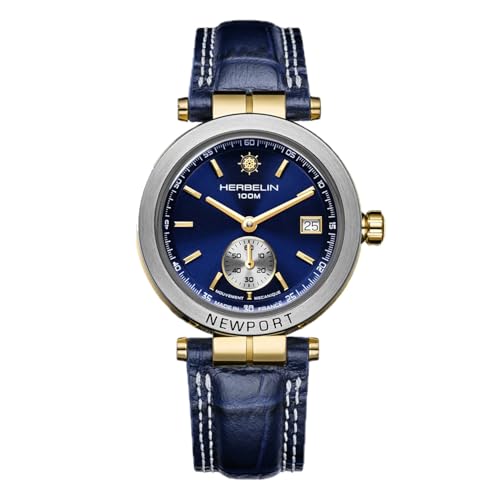 Herbelin Newport Heritage Original-Armbanduhr, mechanisch, limitierte Auflage 200 Herbelin Newport Heritage Original-Armbanduhr, mechanisch, limitierte Auflage 200 von Herbelin