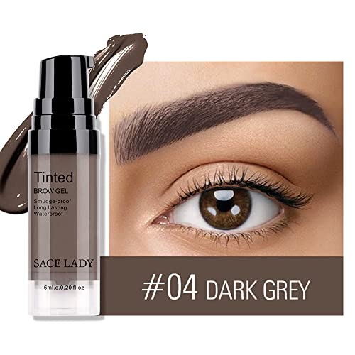 Herbests Natürliche Augenbrauen Creme Wasserdicht Langanhaltend Flüssigkeit Gel Eyebrow Tinting Not Fade Intensive Färbung Der Makeup-Werkzeuge Wischfest,Schwei-Resistent,Getöntes Augenbrauenstift von Herbests