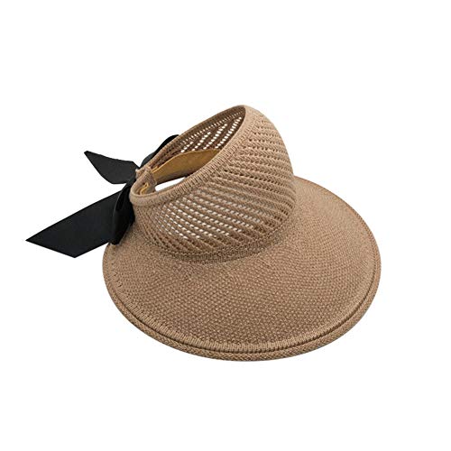Herbests Sonnenhut Damen Mädchen, Faltbarer Strohhut UPF 50+ Strandmütze Strohhut mit Breiter Krempe Sommerhut Outdoor Hut mit Sonnen Shade Schirmmütze mit Bowknot FüR Sandstrand Urlaub,Kamelfarbe Herbests Sonnenhut Damen Mädchen, Faltbarer Strohhut UPF 50+ Strandmütze Strohhut mit Breiter Krempe Sommerhut Outdoor Hut mit Sonnen Shade Schirmmütze mit Bowknot FüR Sandstrand Urlaub,Kamelfarbe von Herbests