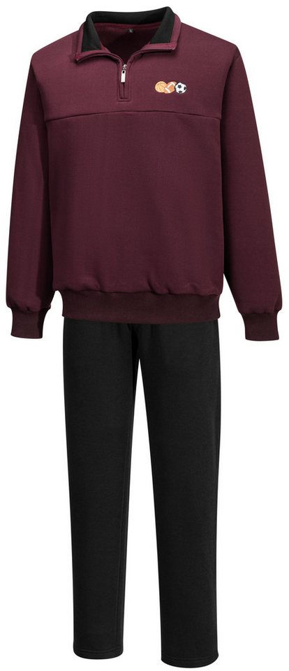 Herbold Sportswear Hausanzug Herren Freizeitanzug (2 tlg) Modisches Design von Herbold Sportswear