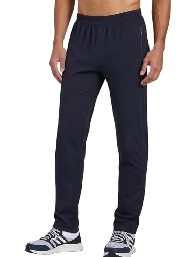 Herbold Sportswear Herren Freizeithose Jogginghose Trainingshose, Reißverschlusstaschen, Gr.L schwarz von Herbold Sportswear