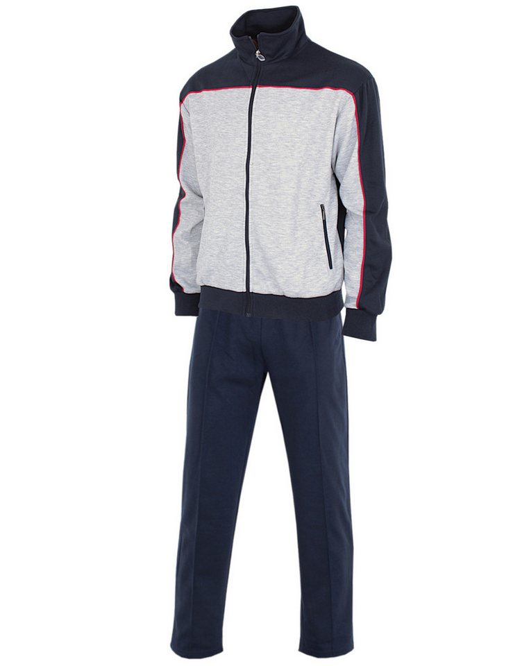 Herbold Sportswear Trainingsanzug Herren Freizeitanzug (2-tlg), mit Frontbiese, auch in Kurzgröße von Herbold Sportswear