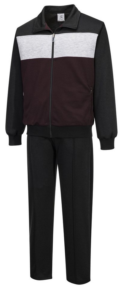 Herbold Sportswear Trainingsanzug Herren Trainingsanzug Freizeitanzug (2-tlg), Modisches Design von Herbold Sportswear