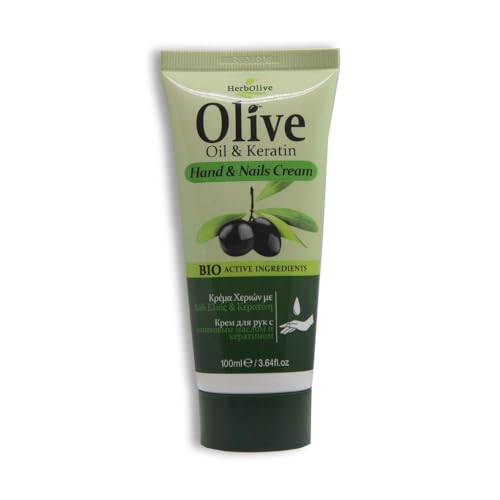 Olive Oil & Keratin Hand & Nails Cream 3.64 Oz. by HerbOlive Olive Oil & Keratin Hand & Nails Cream 3.64 Oz. by HerbOlive von Herbolive