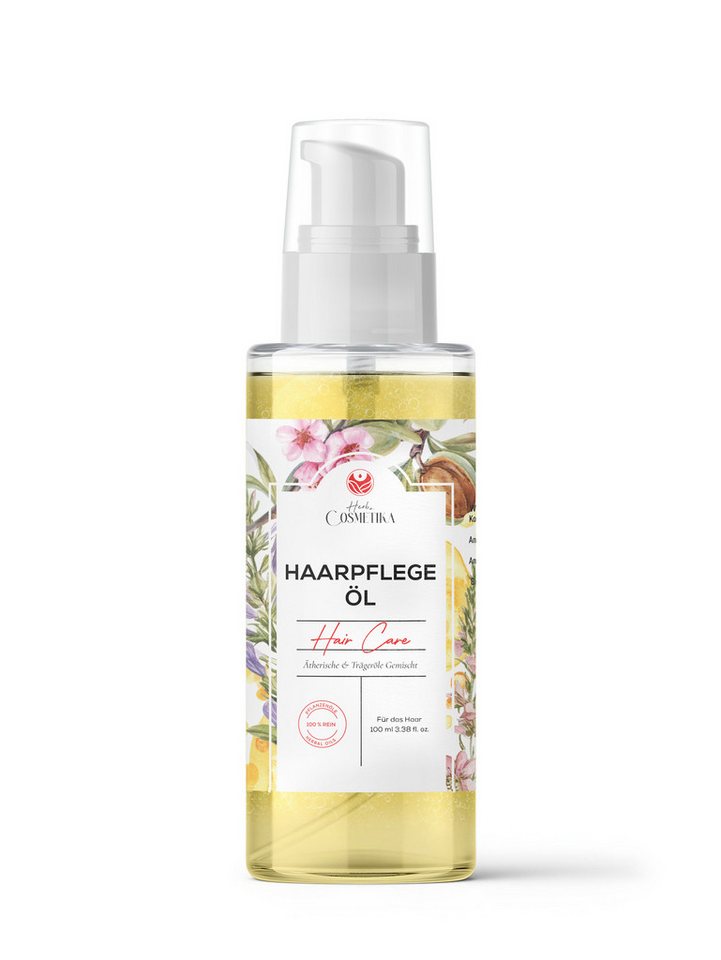 Herbs Cosmetica Haaröl Haarpflegeöl – 100 % pflanzlich pflegend regenerierend stärkend 100 ml, Ideal für trockenes strapaziertes glanzloses Haar Herbs Cosmetica Haaröl Haarpflegeöl – 100 % pflanzlich pflegend regenerierend stärkend 100 ml, Ideal für trockenes strapaziertes glanzloses Haar von Herbs Cosmetica