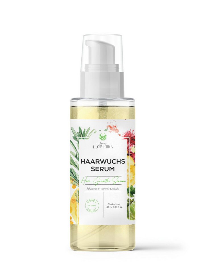 Herbs Cosmetica Haaröl Haarwuchs-Serum – 100 % pflanzlich stärkend vitalisierend 100 ml, Pflegt revitalisiert für sichtbar gepflegtes glänzendes vitales Haar Herbs Cosmetica Haaröl Haarwuchs-Serum – 100 % pflanzlich stärkend vitalisierend 100 ml, Pflegt revitalisiert für sichtbar gepflegtes glänzendes vitales Haar von Herbs Cosmetica