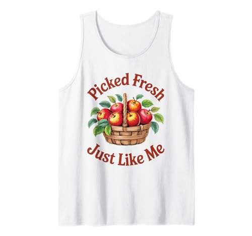 Frisch Gepflückt Lustig Apfelpflücken Saison Frauen Tank Top Frisch Gepflückt Lustig Apfelpflücken Saison Frauen Tank Top von Herbst Apfelpflücken Crew