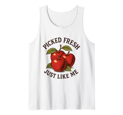 Frisch Gepflückt Lustig Apfelpflücken Saison Frauen Tank Top Frisch Gepflückt Lustig Apfelpflücken Saison Frauen Tank Top von Herbst Apfelpflücken Crew