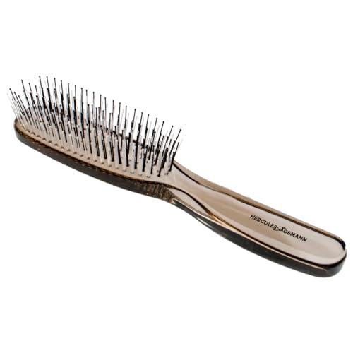 HERCULES SÄGEMANN - Zauberbürste Schlamm | Hochwertige Scalp Brush für sanftes Entwirren ohne Ziepen. Ideal für Damen und Herren, geeignet für nasses und trockenes Haar. | Farbe: Braun von Hercules Sägemann
