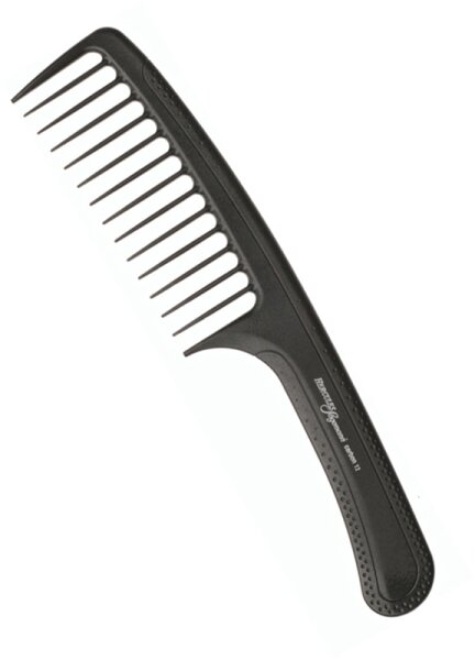 Hercules Sägemann Carbon Großer Griffkamm C12 anthrazit 9" von Hercules Sägemann